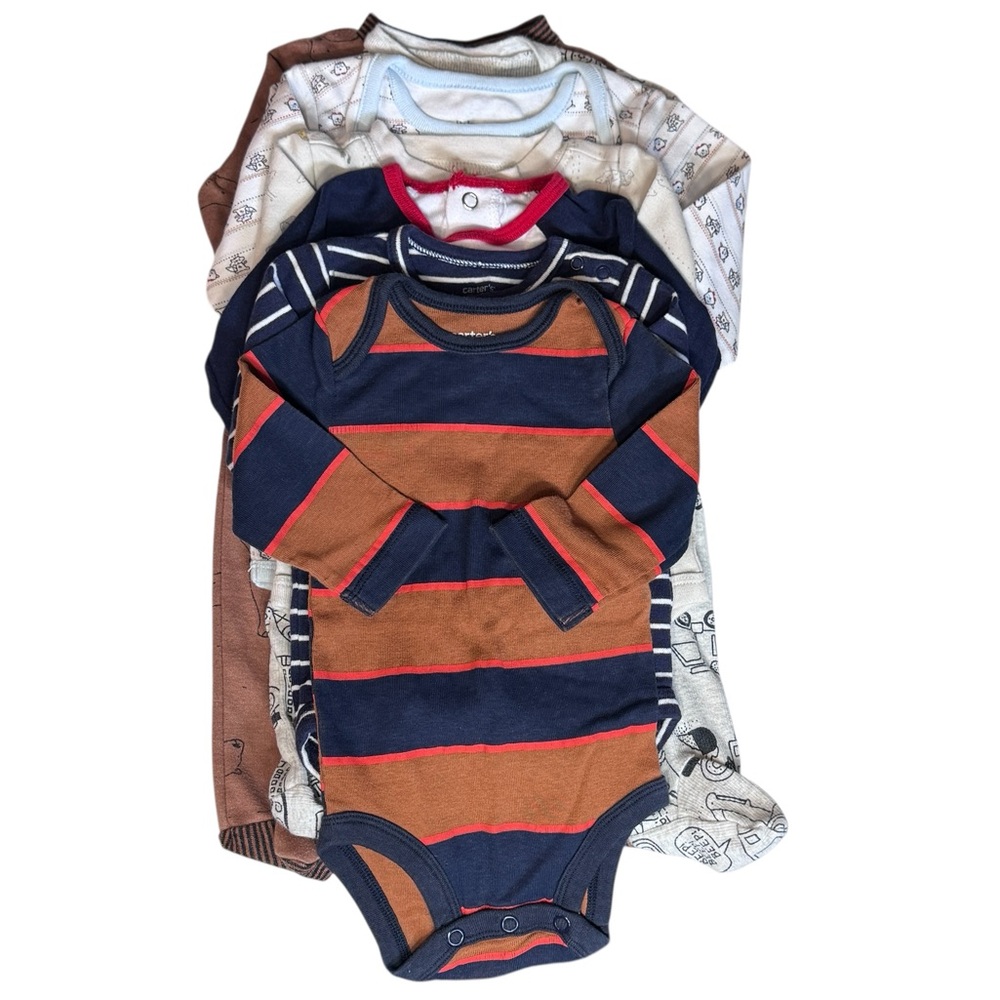 7-Piece Bundle Carter's and Babyworks Onesies, 3 Month  or 3-6 Months